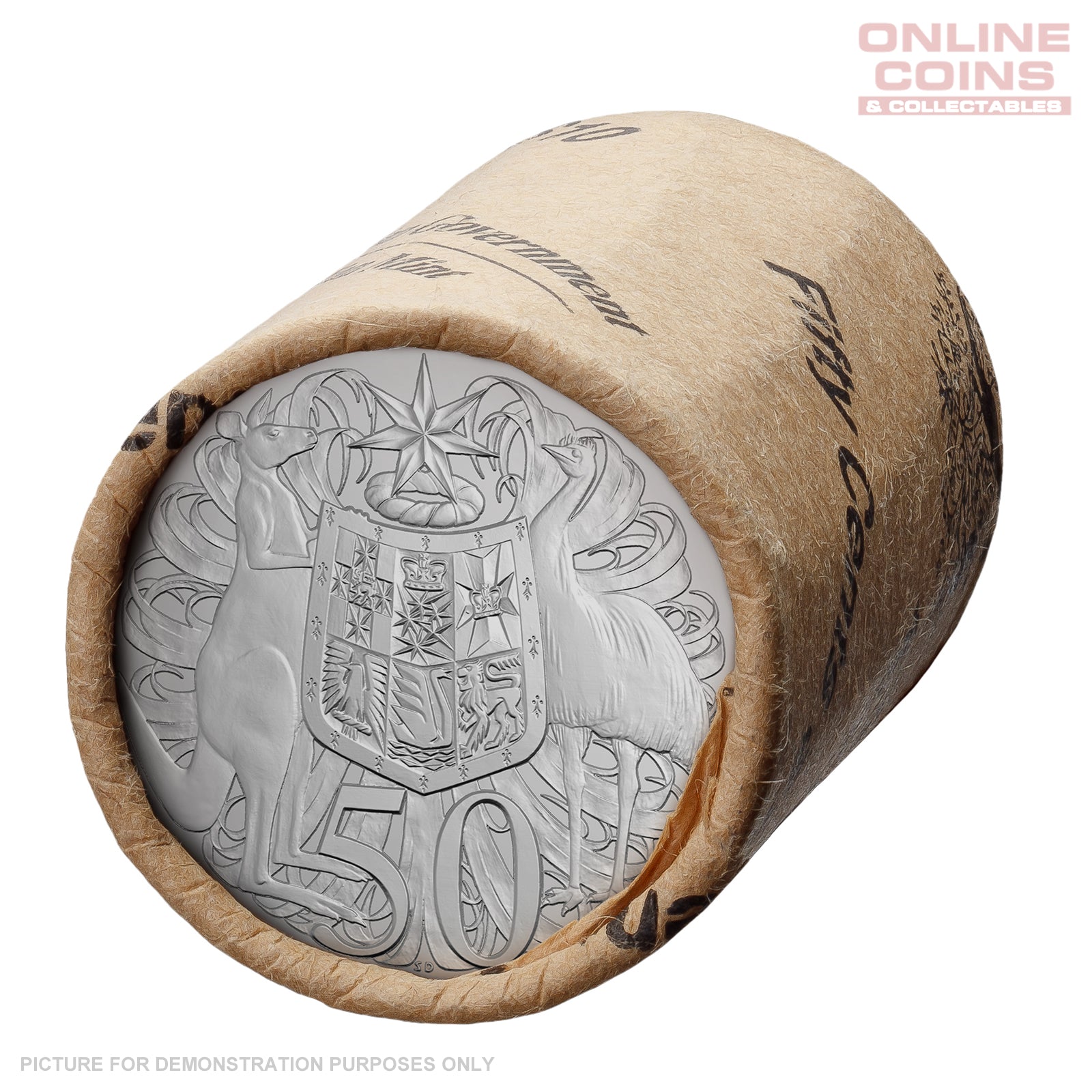 2025 Royal Australian Mint 50c NON PREMIUM Coin Roll